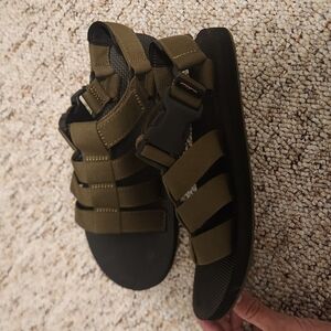 Teva Olive Green Athletic Sandals